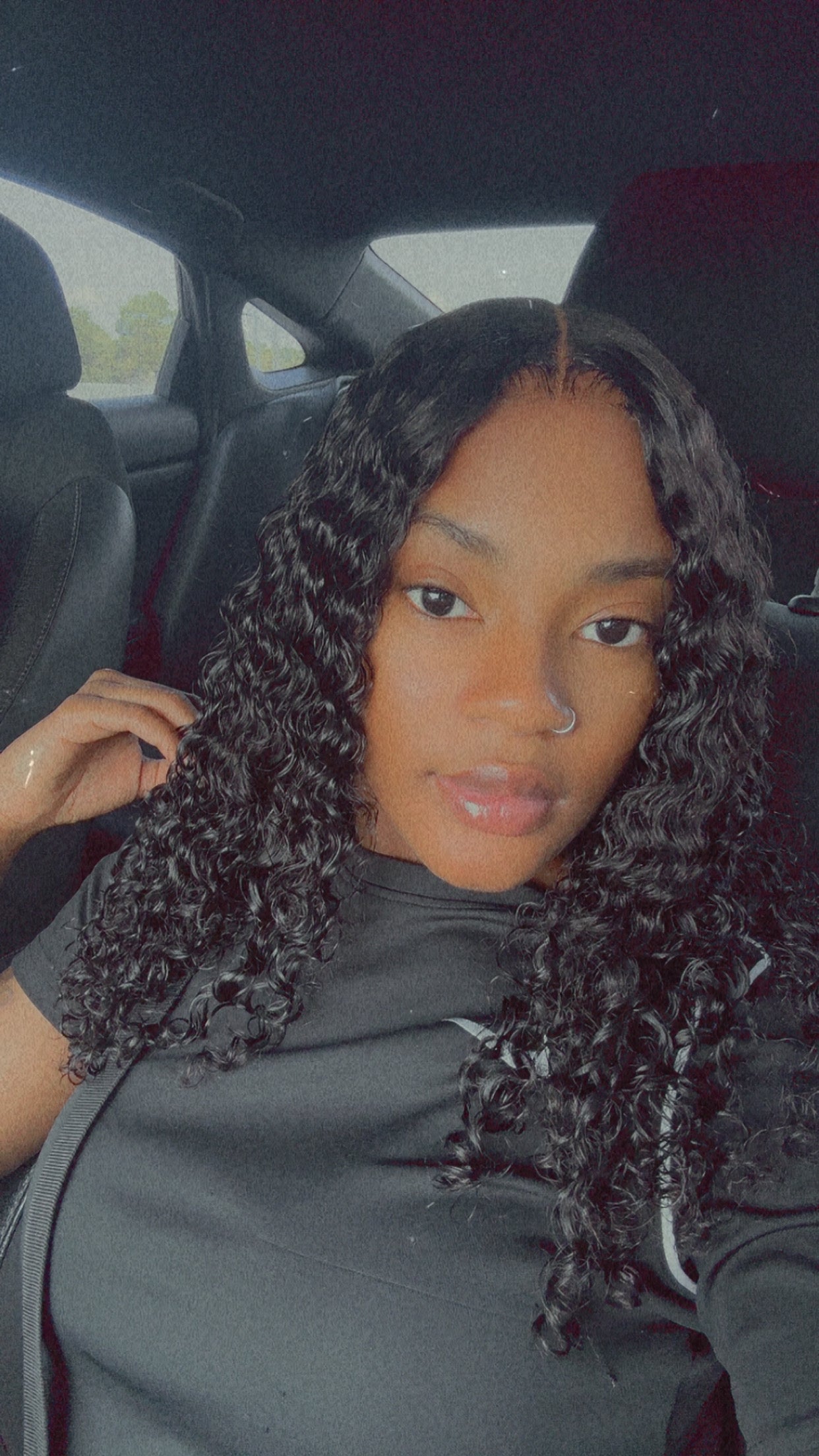 Curly Uncustomized Wigs