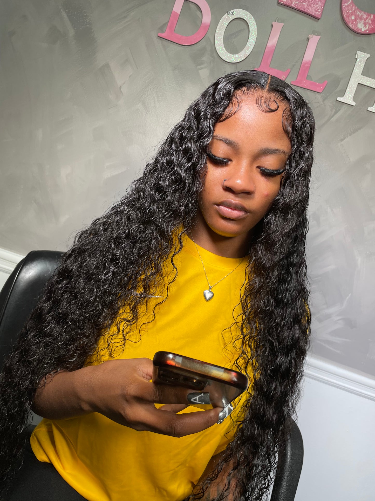 Curly Uncustomized Wigs