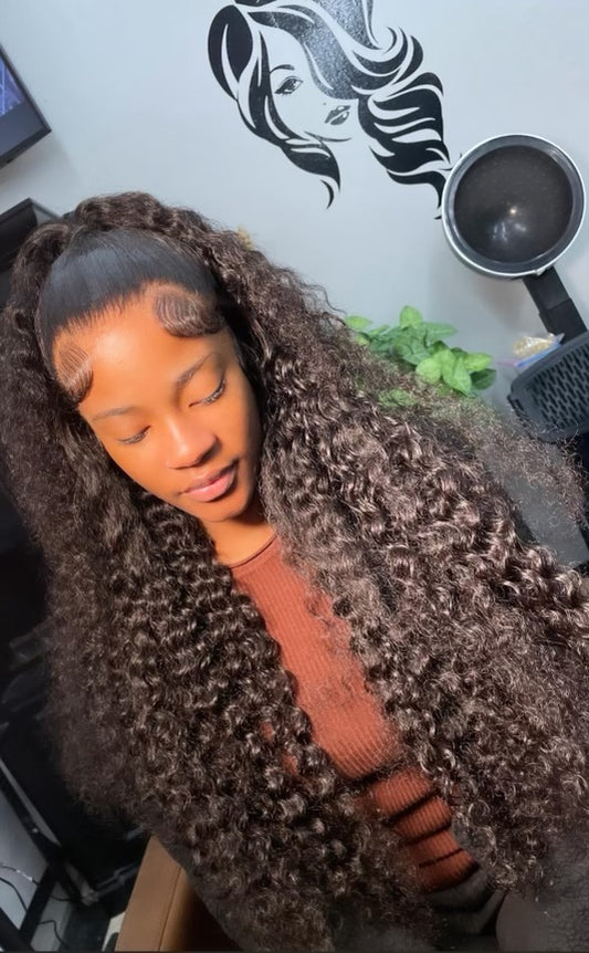 Curly Uncustomized Wigs